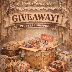 GIVEAWAY!! YOU WON THE GIVEAWAY FROM @PcolaBeachJen…PLUS…FREE SHIPPING 📦